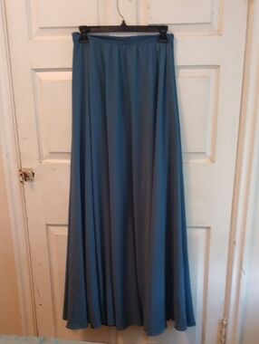 Space 46 Boutique Blue Maxi Skirt